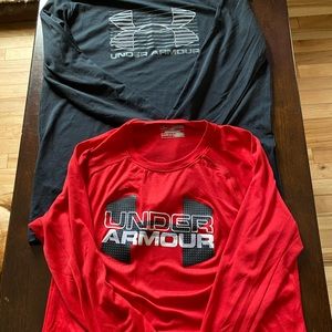 Under Armour long sleeve shirts